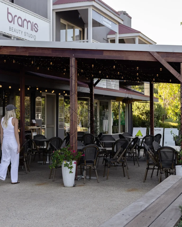 Completed Artezen Café gazebo on Naturaliste Terrace, Dunsborough — Scrase Built commercial project